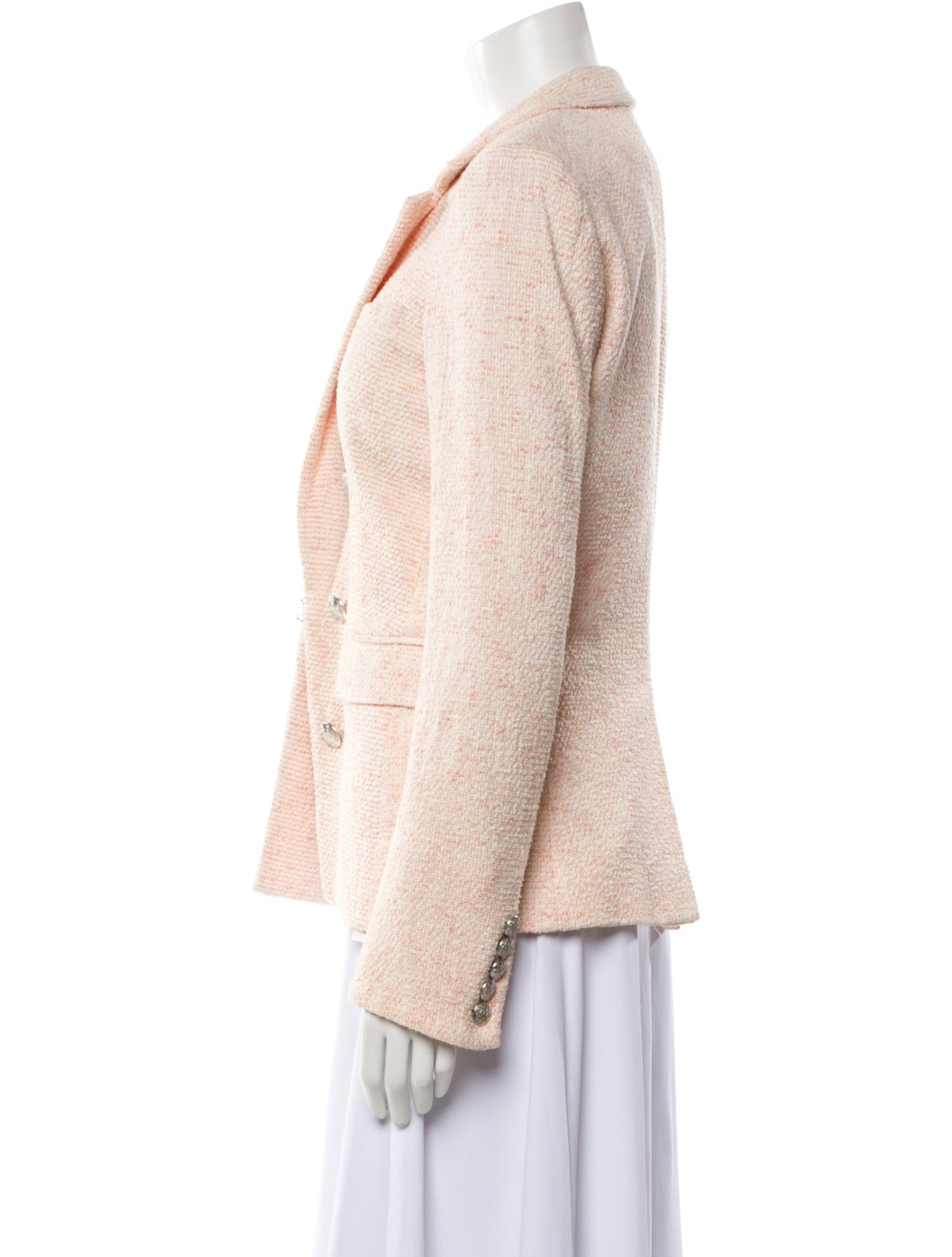 Veronica Beard Tweed Pattern Blazer