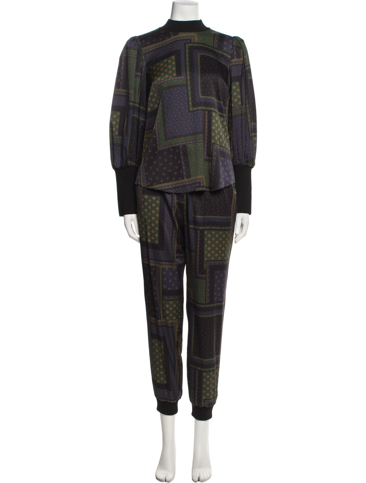 Veronica Beard Printed Lounge Set