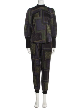 Veronica Beard Printed Lounge Set