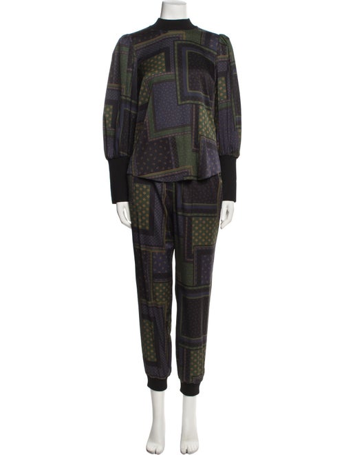 Veronica Beard Printed Lounge Set