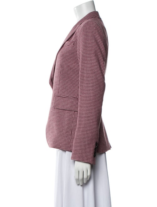 Veronica Beard Alpaca Houndstooth Print Blazer