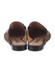 Veronica Beard Ponyhair Animal Print Mules