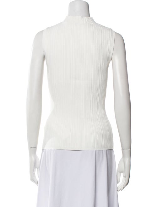 Veronica Beard Turtleneck Sleeveless Top