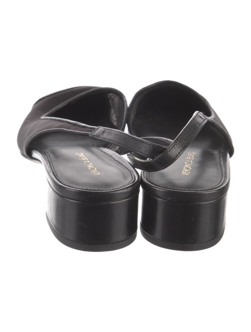 Veronica Beard Leather Slingback Flats