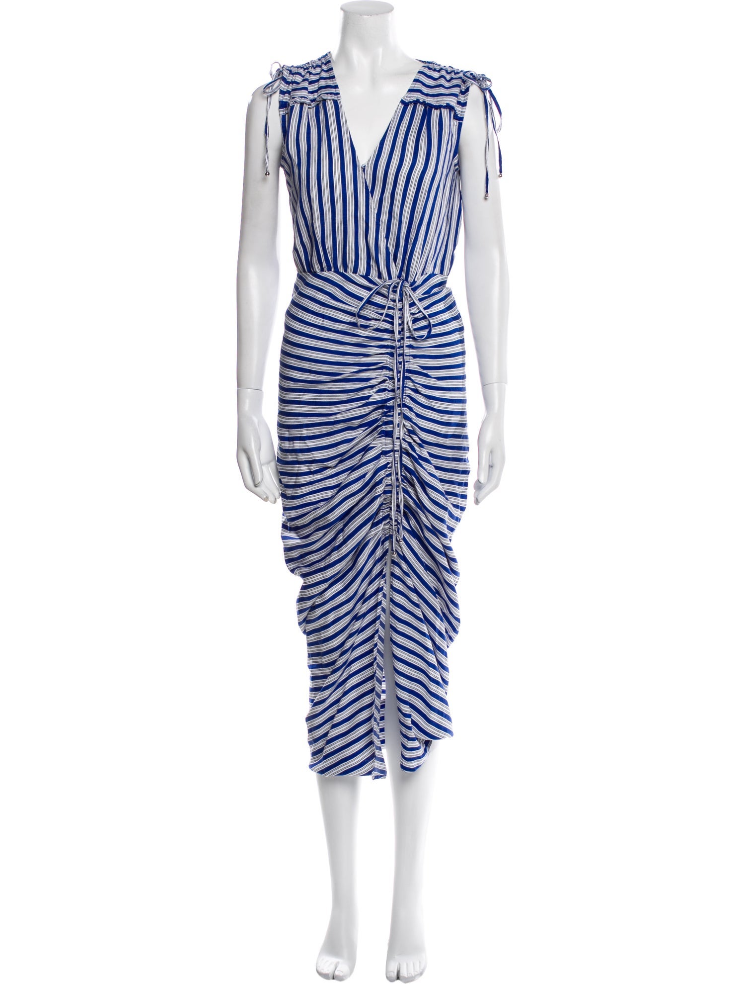 Veronica Beard Linen Midi Length Dress