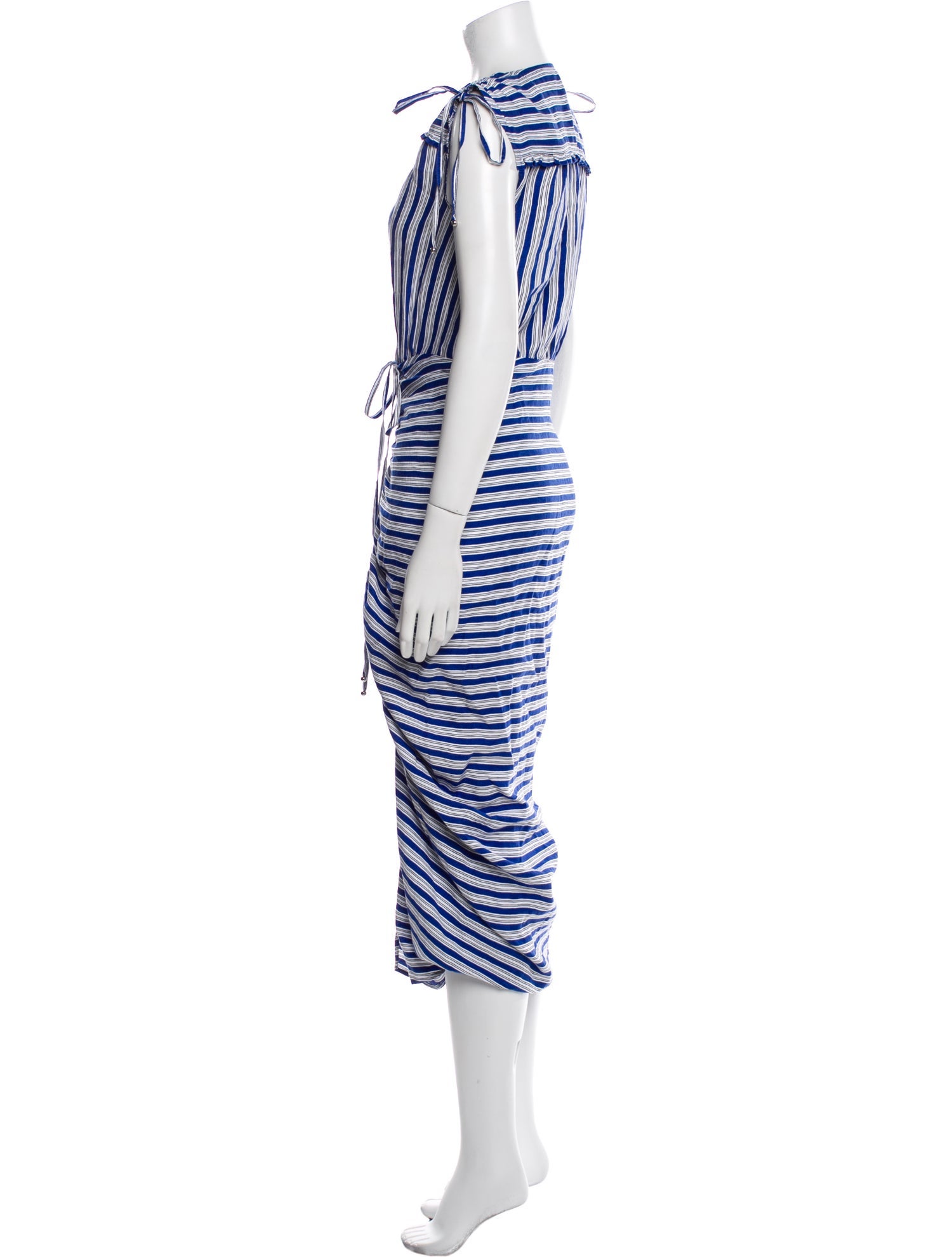 Veronica Beard Linen Midi Length Dress