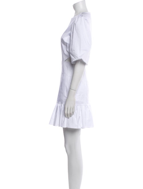 Veronica Beard Crew Neck Mini Dress