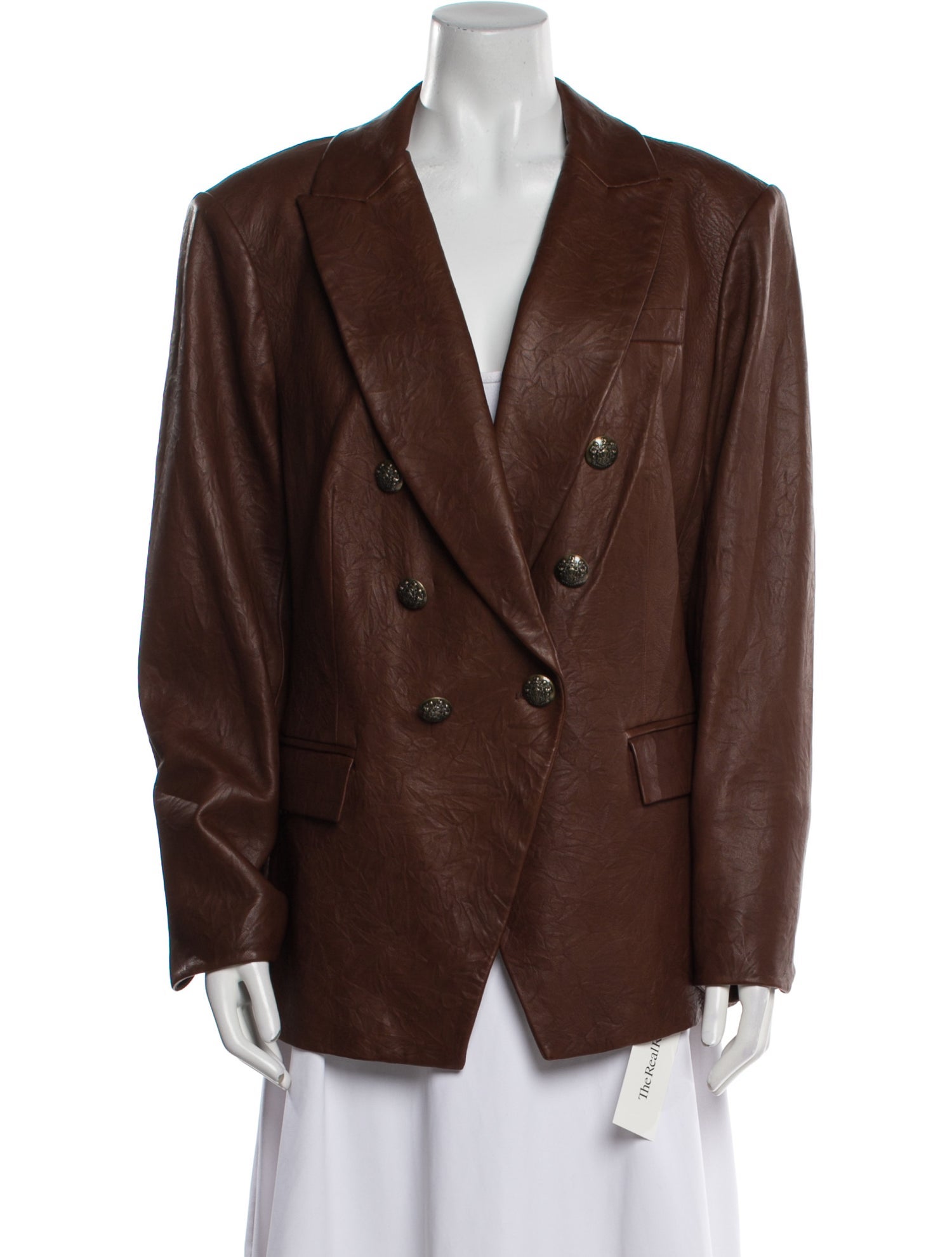 Veronica Beard Leather Blazer w/ Tags