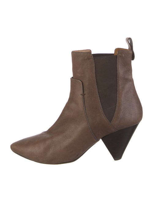 Veronica Beard Leather Chelsea Boots