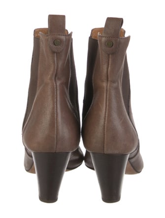 Veronica Beard Leather Chelsea Boots