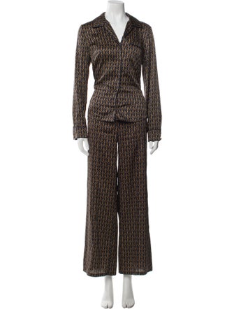 Veronica Beard Printed Pant Set