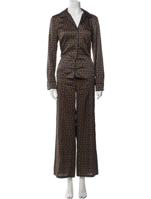 Veronica Beard Printed Pant Set