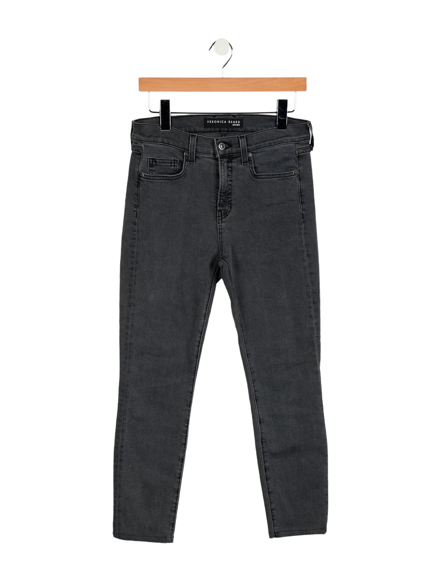 Veronica Beard Mid-Rise Skinny Leg Jeans