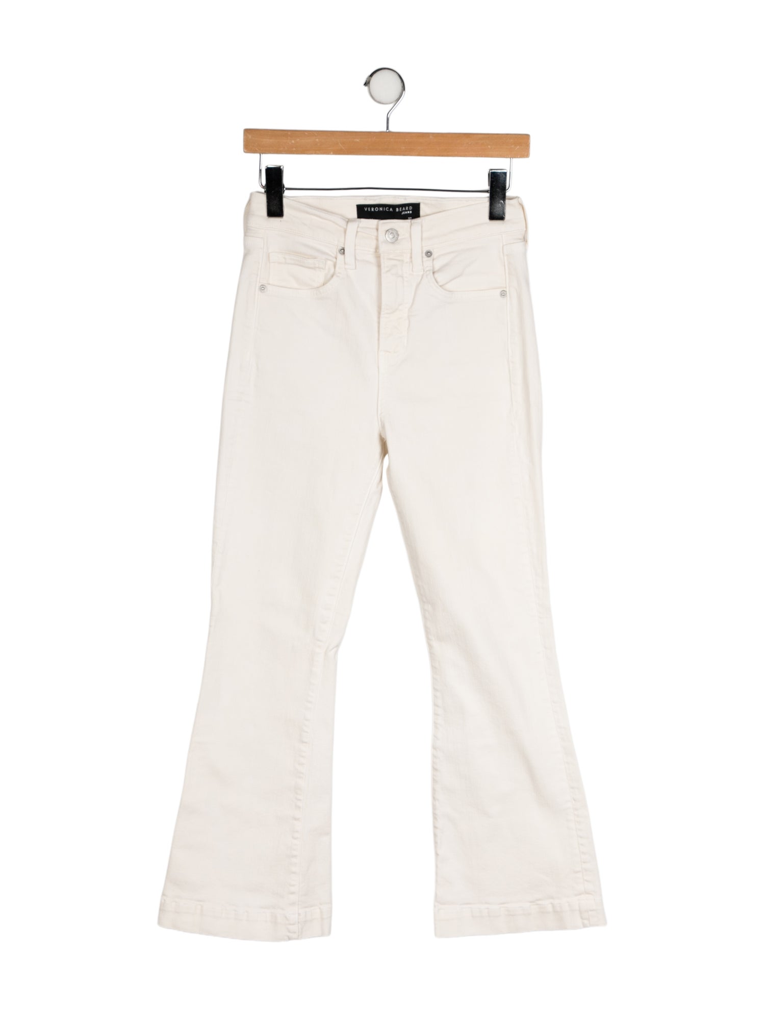 Veronica Beard High-Rise Wide Leg Jeans