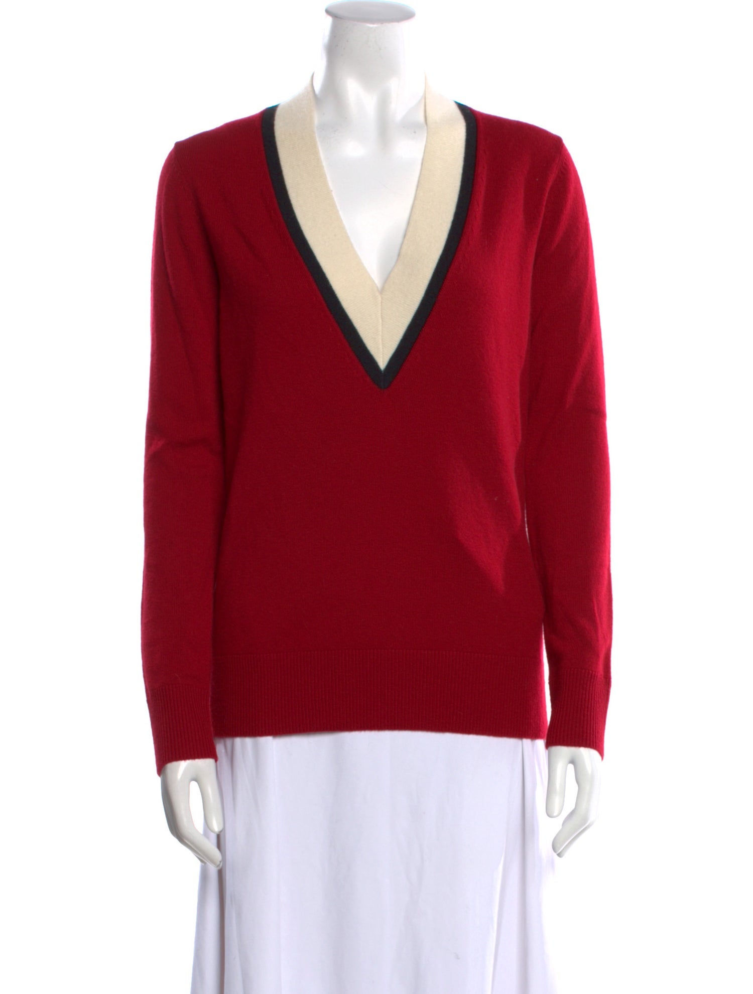 Veronica Beard Cashmere V-Neck Sweater