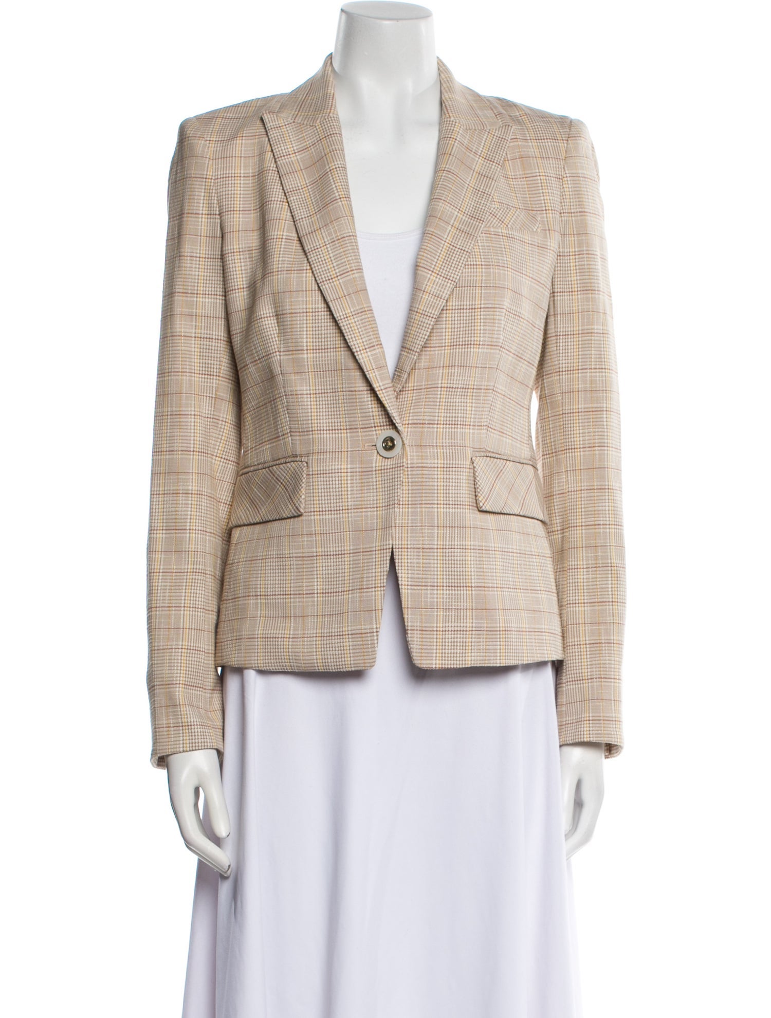 Veronica Beard Plaid Print Blazer w/ Tags