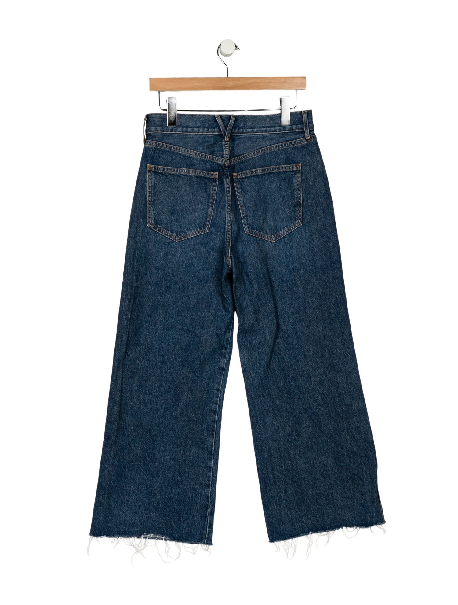 Veronica Beard High-Rise Wide Leg Jeans
