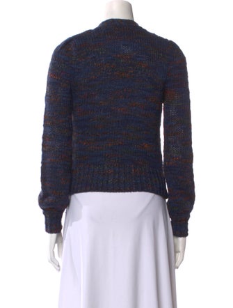 Veronica Beard Striped V-Neck Sweater