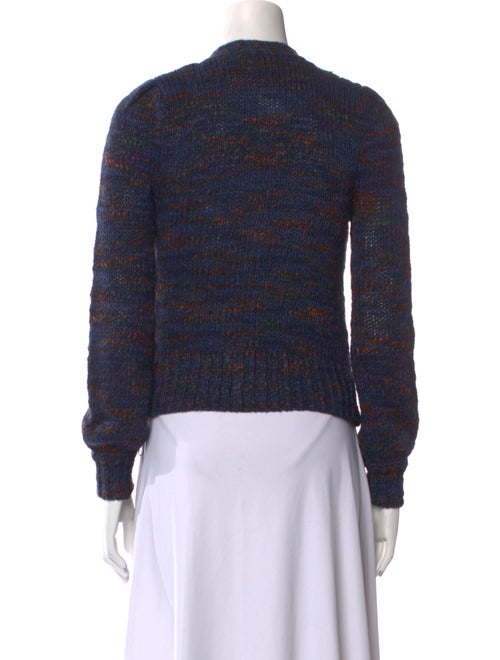 Veronica Beard Striped V-Neck Sweater