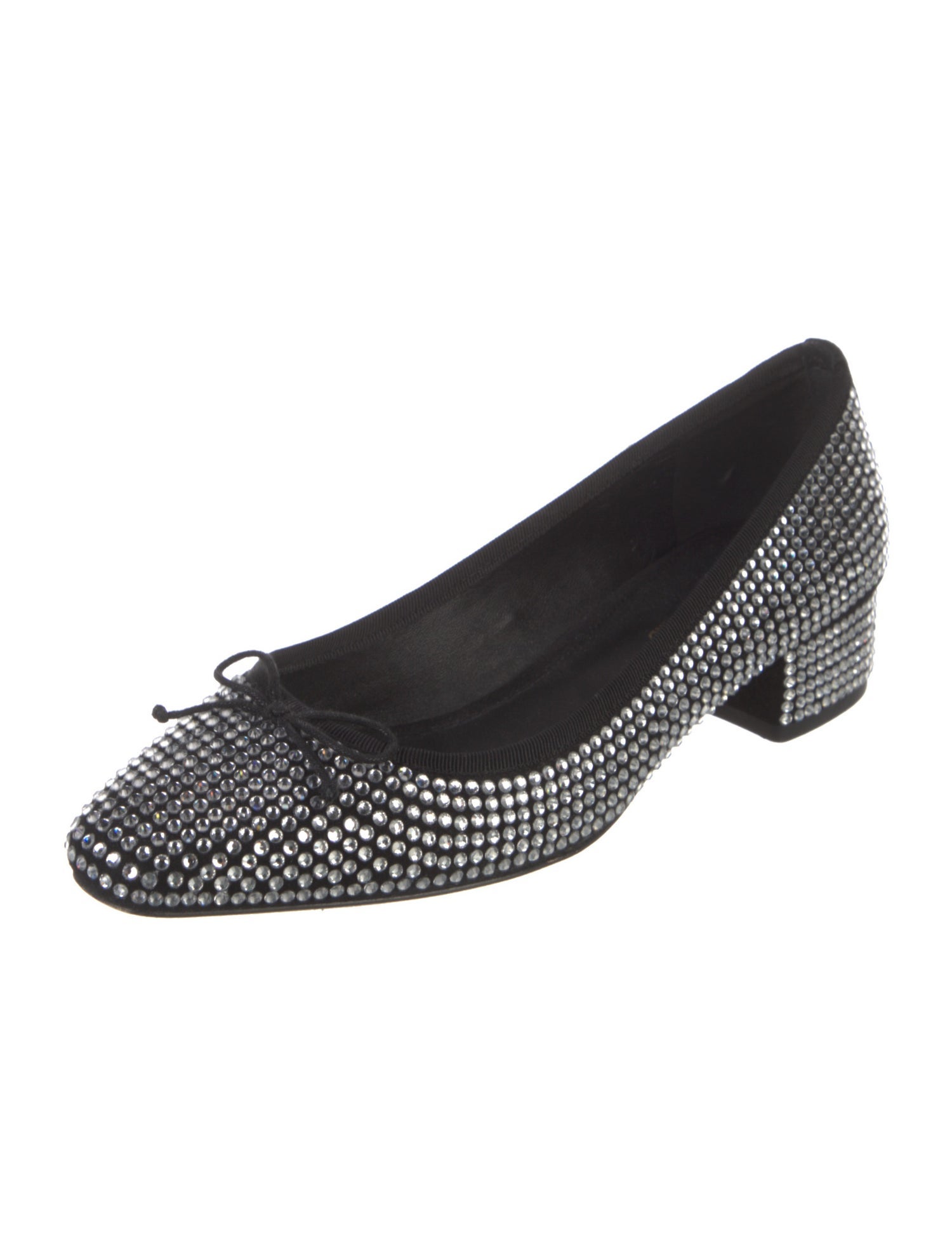 Veronica Beard Suede Bow Accents Flats