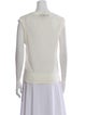 Veronica Beard Linen Bateau Neckline T-Shirt