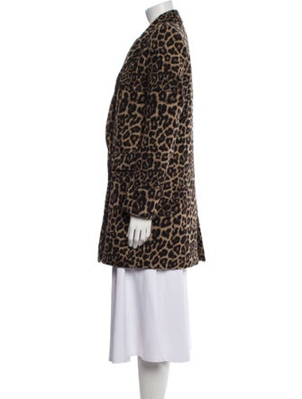 Veronica Beard Animal Print Jacket