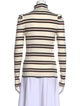 Veronica Beard Striped Turtleneck Top