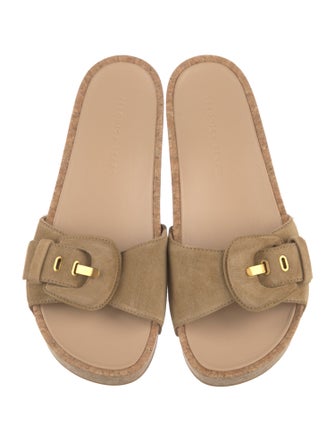 Veronica Beard Suede Slides