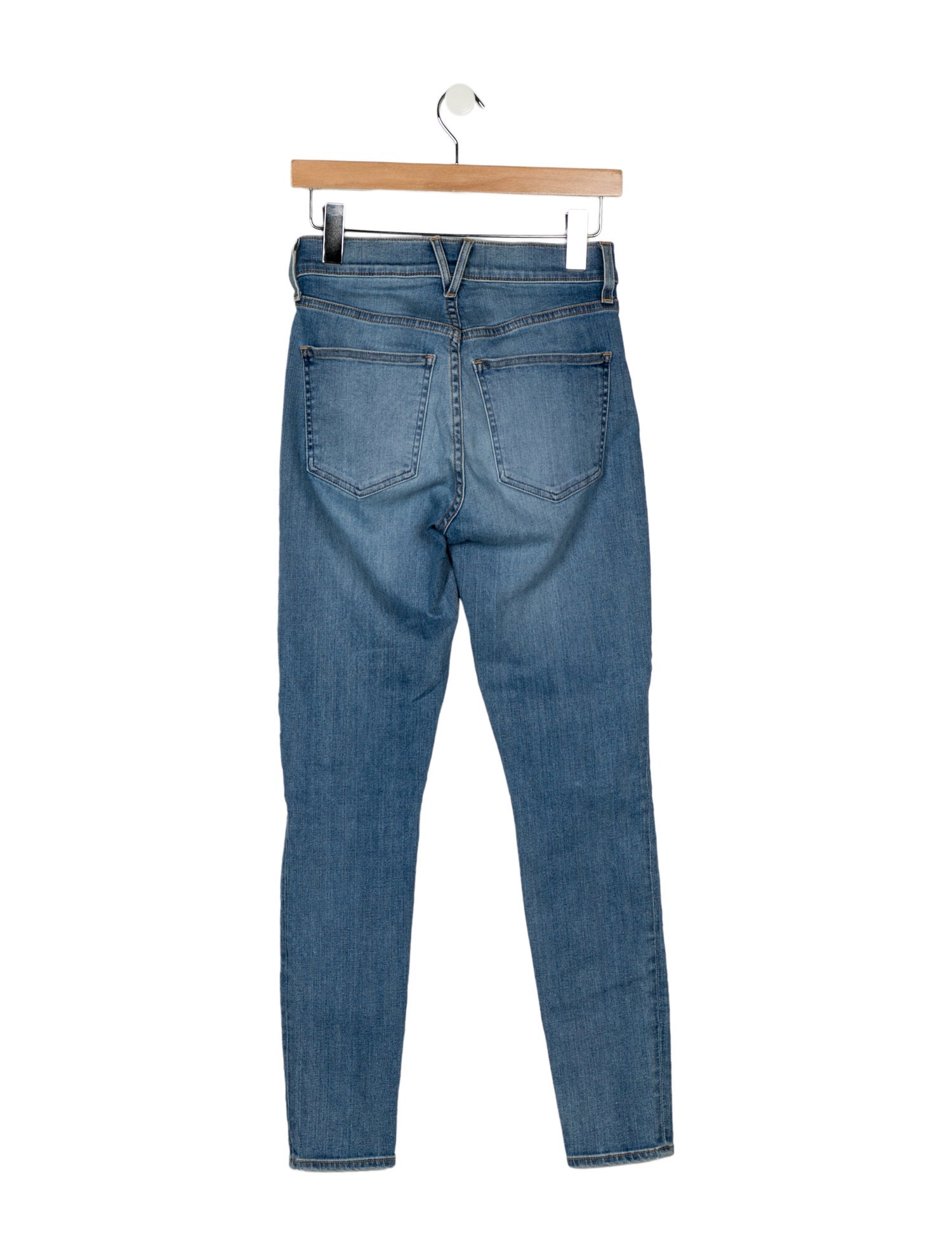 Veronica Beard Mid-Rise Skinny Leg Jeans