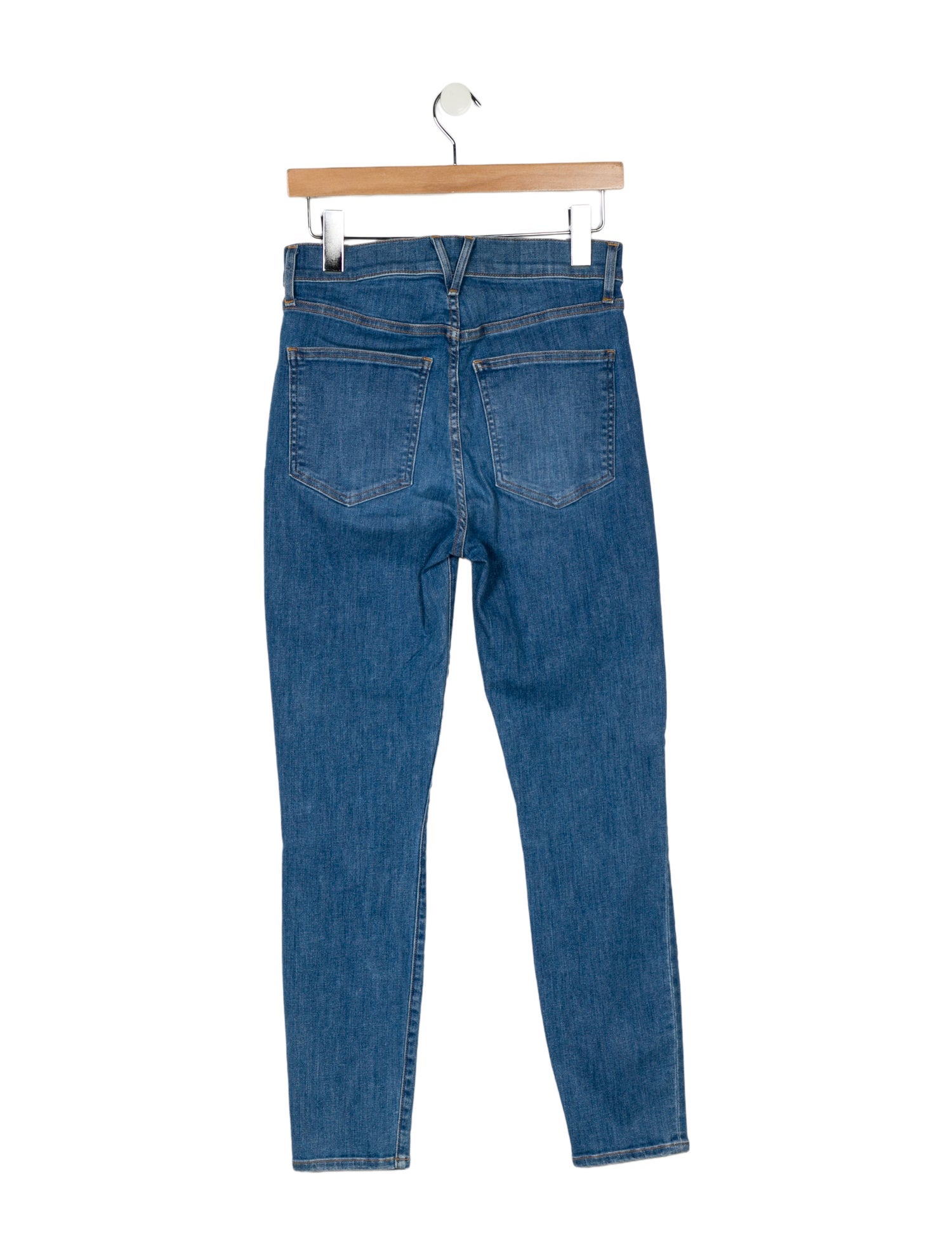 Veronica Beard Mid-Rise Skinny Leg Jeans