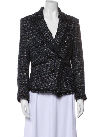 Veronica Beard Tweed Pattern Blazer