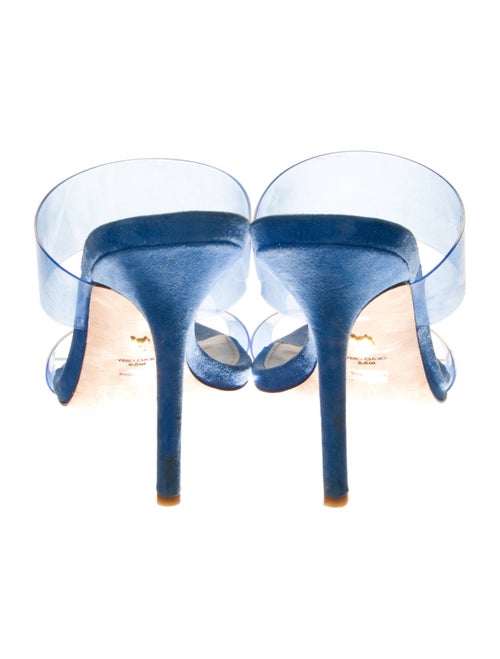 Veronica Beard Suede Leather Trim Embellishment Slides