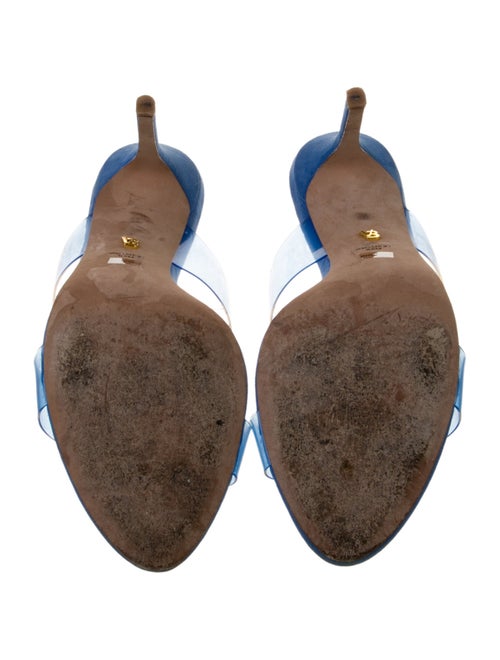 Veronica Beard Suede Leather Trim Embellishment Slides