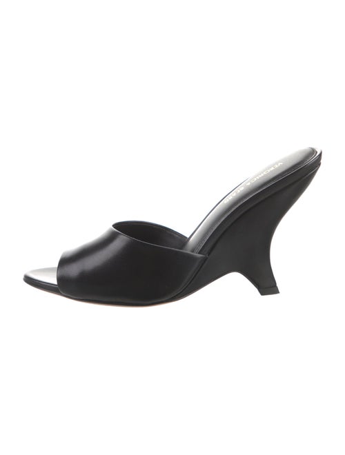 Veronica Beard Leather Mules