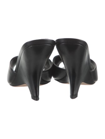 Veronica Beard Leather Mules