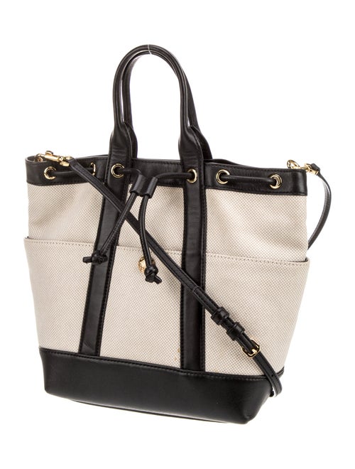 Veronica Beard Canvas Top Handle Bag
