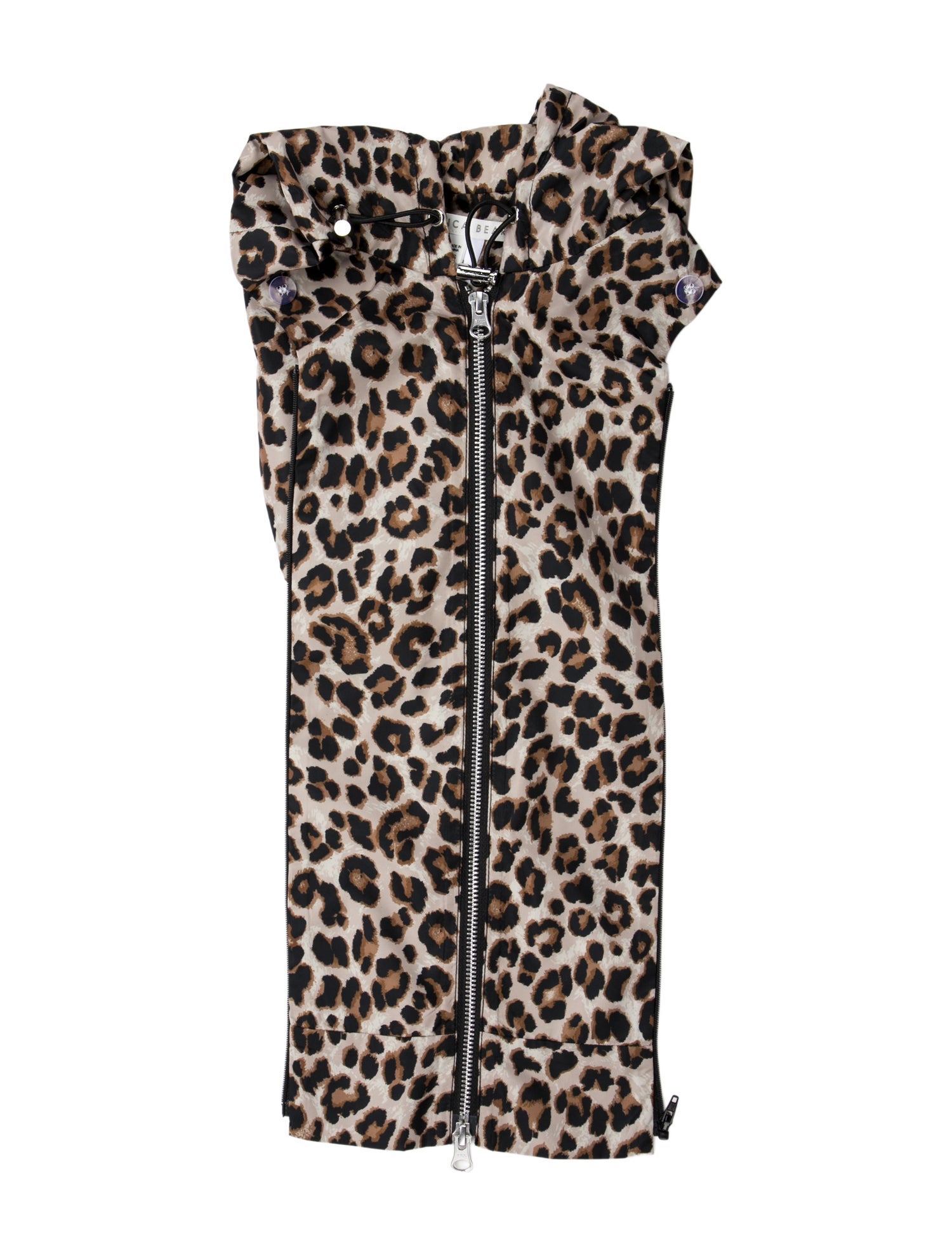Veronica Beard Animal Print Dickey