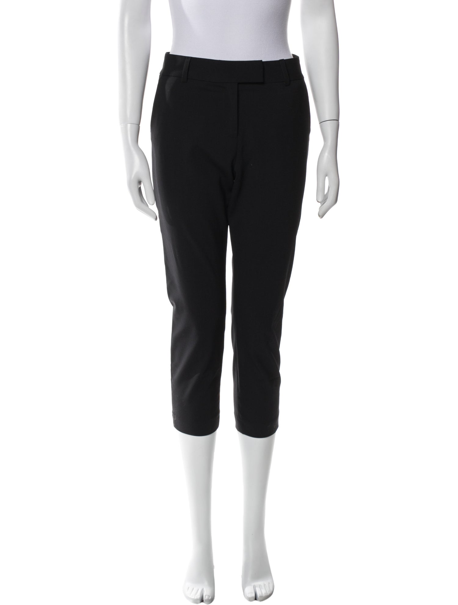 Veronica Beard Virgin Wool Straight Leg Pants