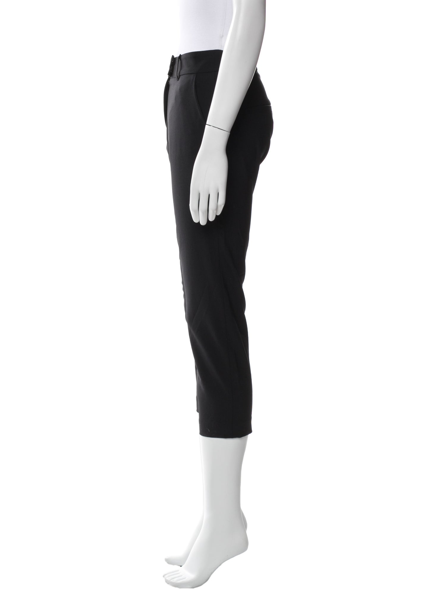 Veronica Beard Virgin Wool Straight Leg Pants