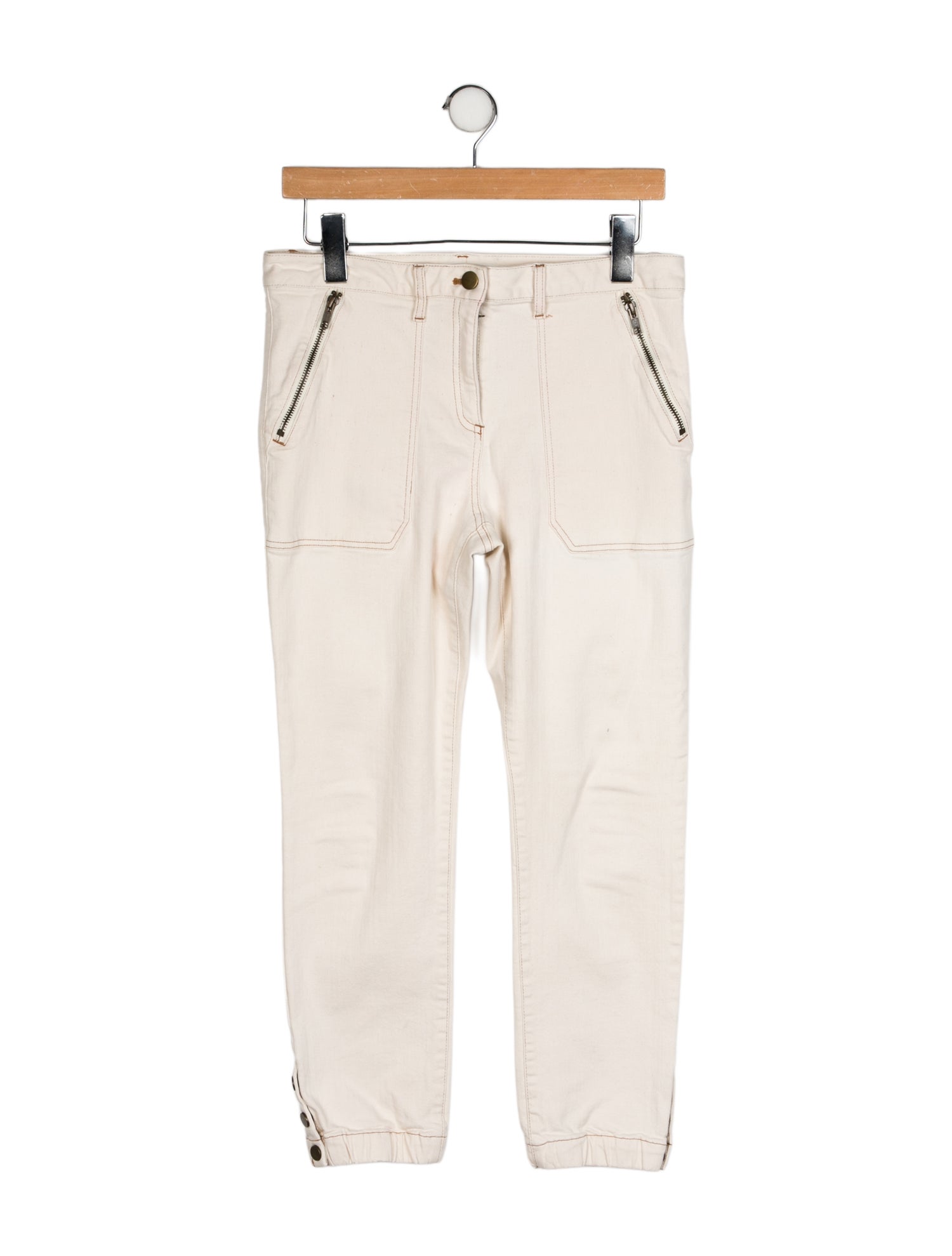 Veronica Beard Mid-Rise Skinny Leg Jeans