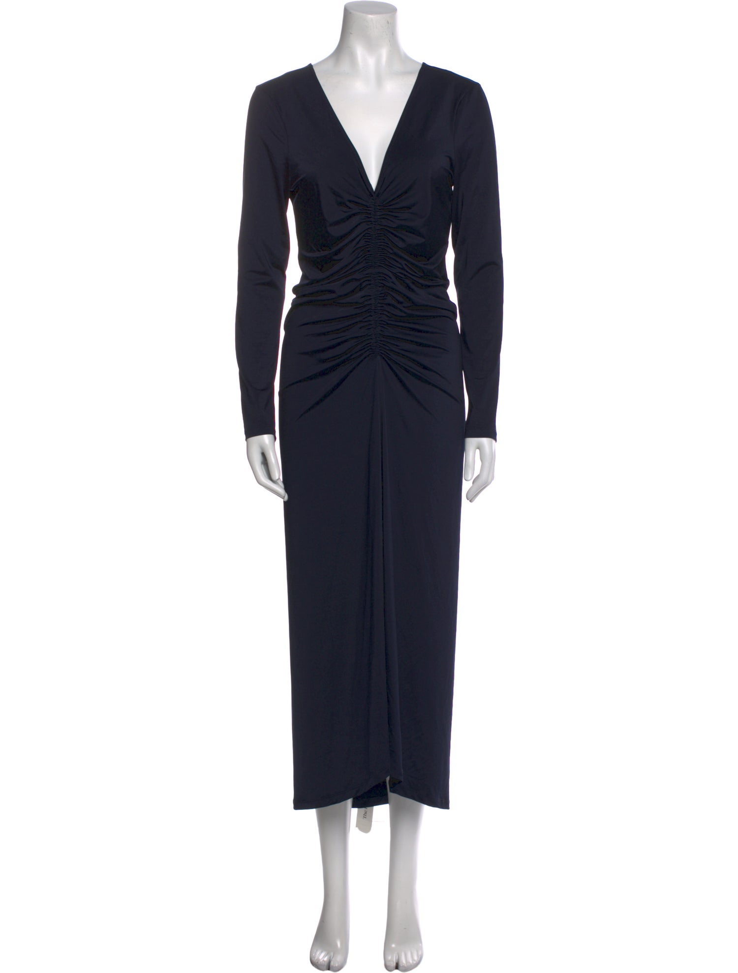 Veronica Beard V-Neck Long Dress