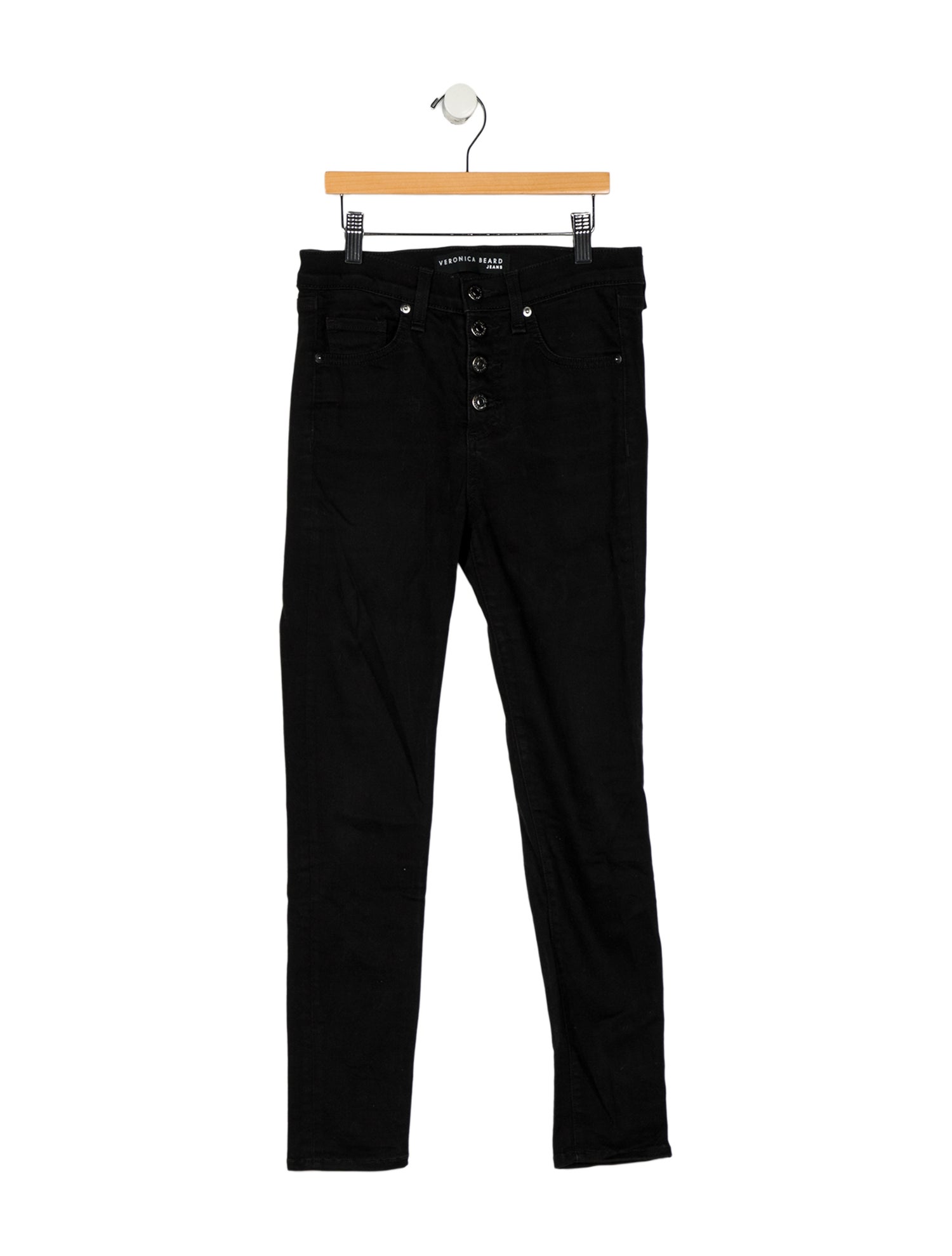 Veronica Beard Mid-Rise Skinny Leg Jeans