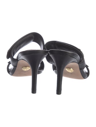 Veronica Beard Leather Slides