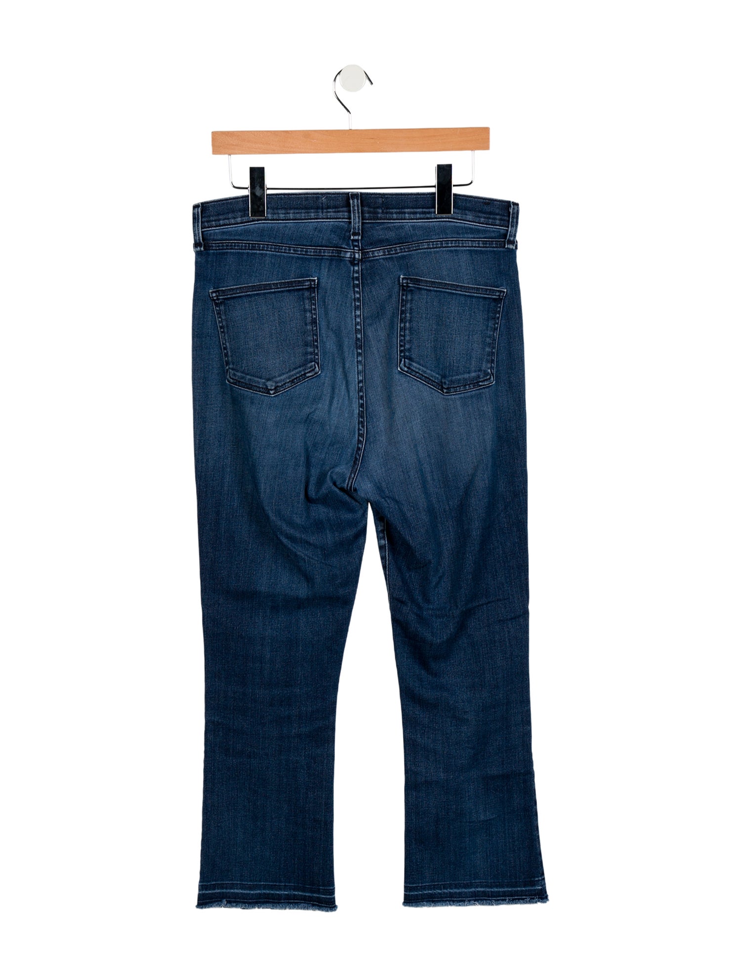 Veronica Beard Mid-Rise Straight Leg Jeans