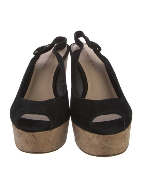 Veronica Beard Suede Slingback Pumps