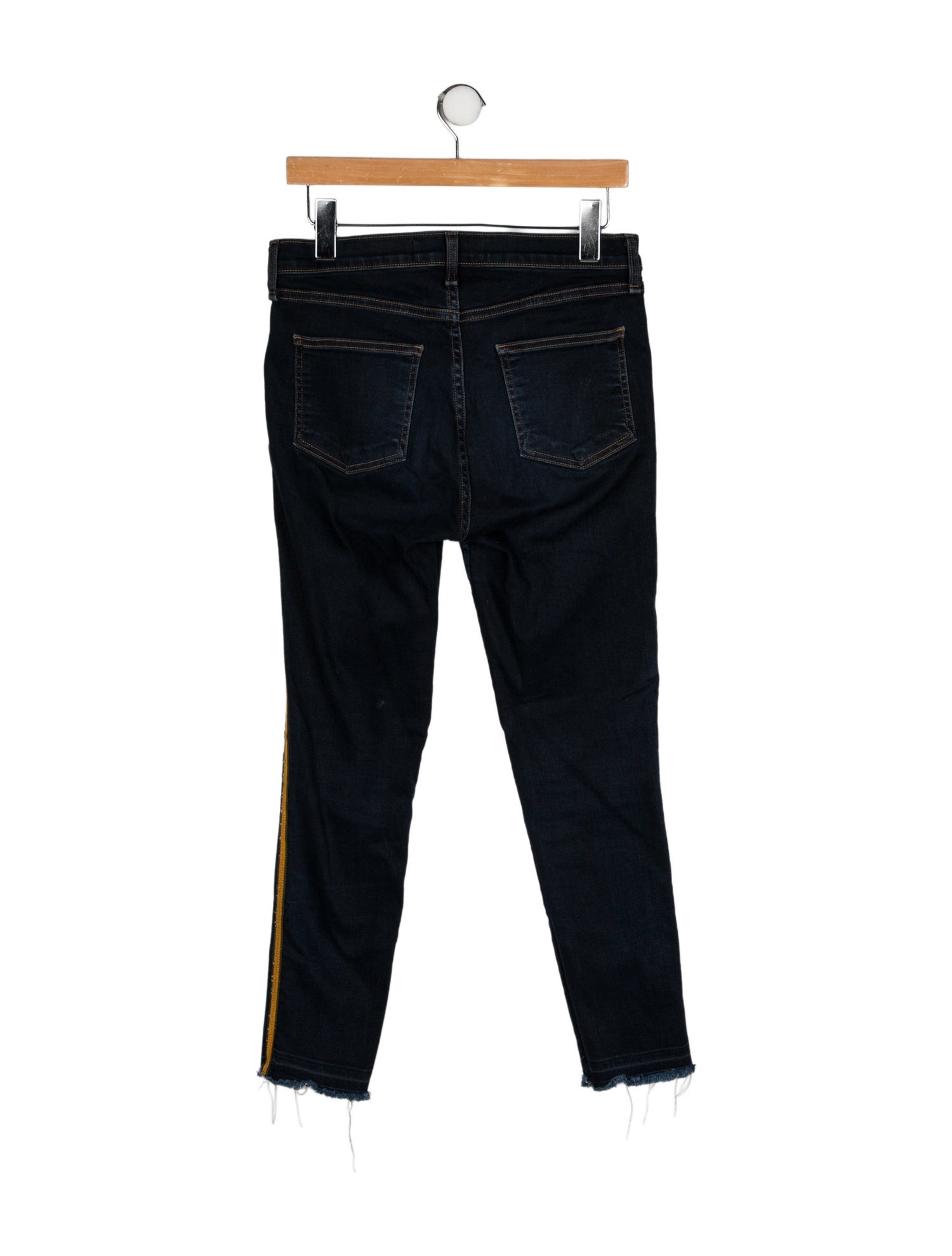 Veronica Beard Mid-Rise Skinny Leg Jeans