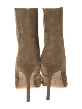 Veronica Beard Suede Sock Boots
