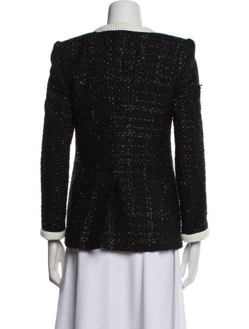 Veronica Beard Wool Tweed Pattern Evening Jacket