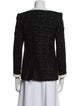 Veronica Beard Wool Tweed Pattern Evening Jacket