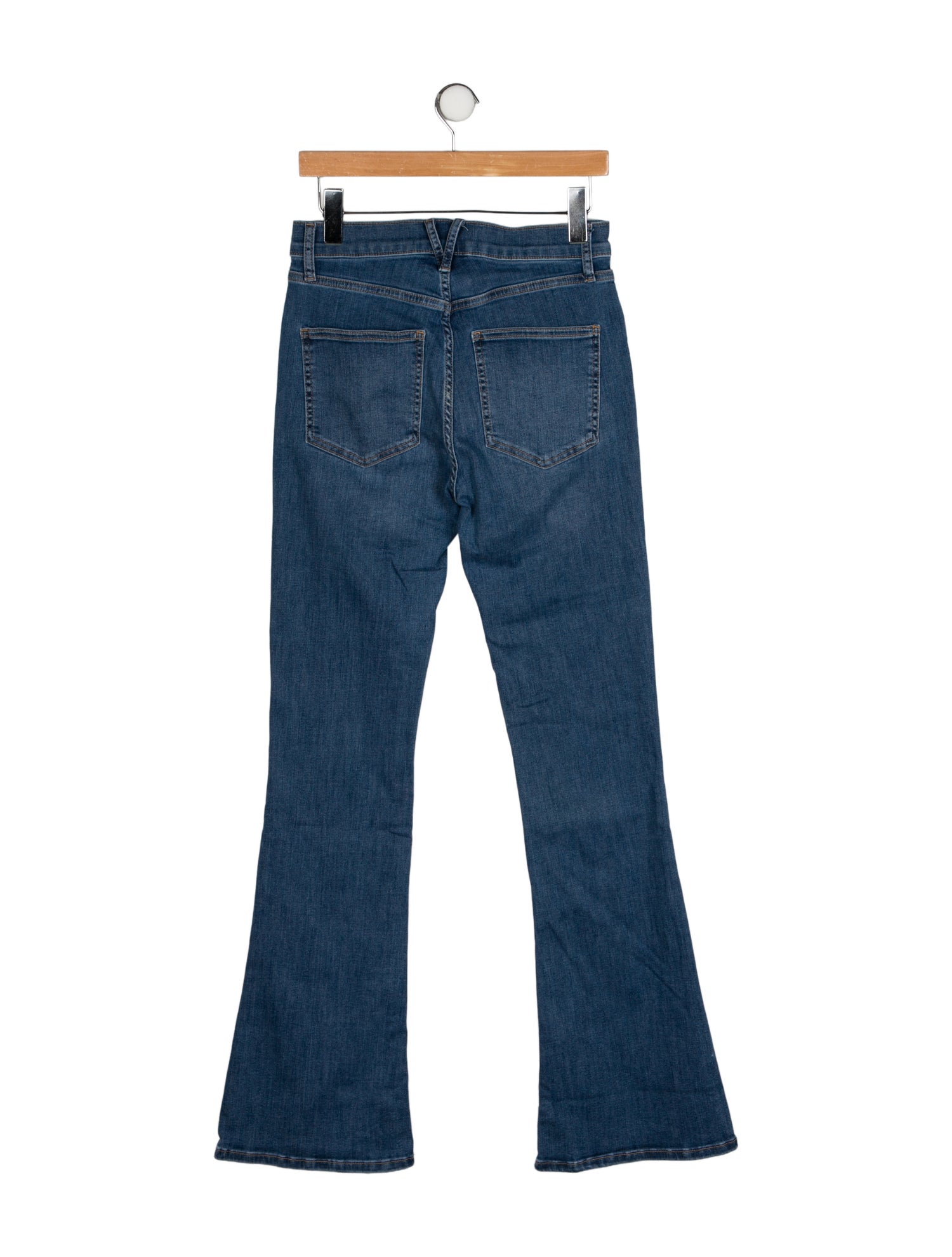 Veronica Beard High-Rise Wide Leg Jeans